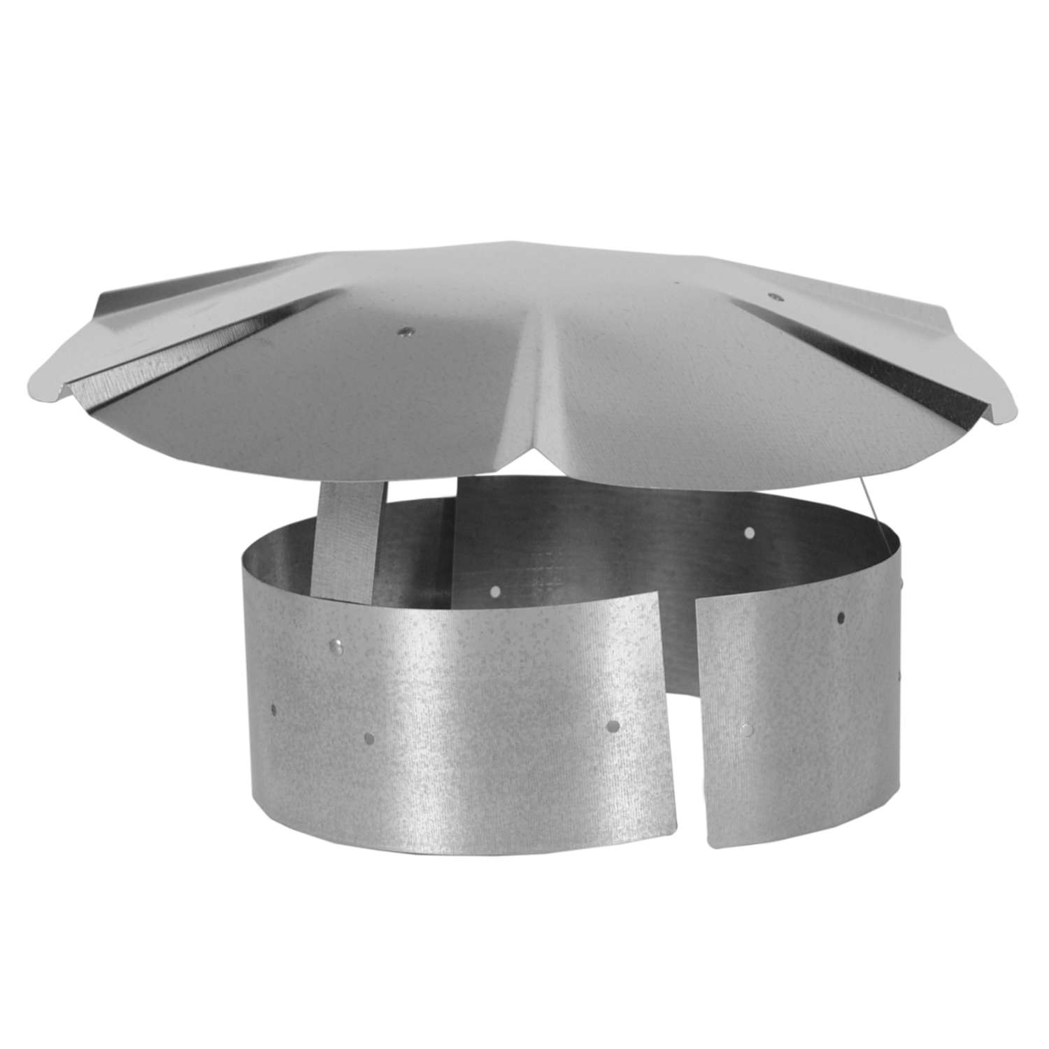 Imperial Manufacturing Galvanized Steel Chimney Rain Cap 34 in. Ace