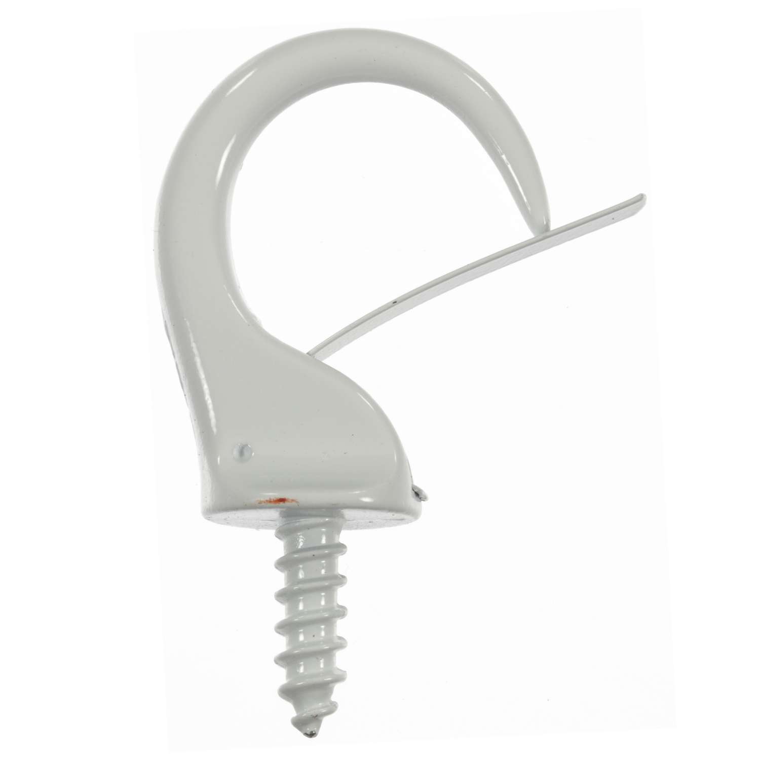 Ace Small White Steel 1.9375 in. L Cup Hook 25 lb. 3 pk Ace Hardware