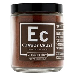 Spiceology Cowboy Crust Espresso Chile Rub Seasoning Rub 4.4 oz