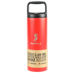 Aquapelli 18 oz Aurora Red BPA Free Vacuum Insulated Bottle