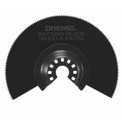 Dremel Multi-Max 3.375 in. S X 3 in. L Bi-Metal Half-Moon Drywall Saw Blade 1 pk