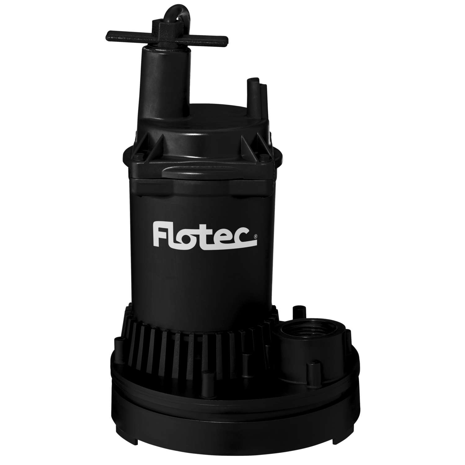 Flotec 1/6 HP 1200 gph Thermoplastic Switchless Switch Bottom AC