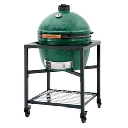 Big Green Egg 24 in. XLarge EGG Package with Modular Nest Charcoal Kamado Grill and Smoker Green