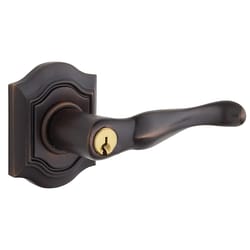 Baldwin Estate Bethpage Venetian Bronze Entry Lever 1-3/4 in.