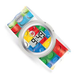 Watchitude Slap Child's Build Up Round Multicolored Digital Watch Silicone Water Resistant