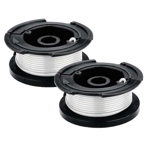 10 Pack String Trimmer Replacement Spool Compatible with Black+