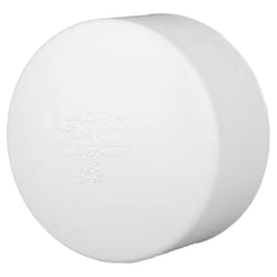 Charlotte Pipe Schedule 40 6 in. Hub PVC Cap 1 pk