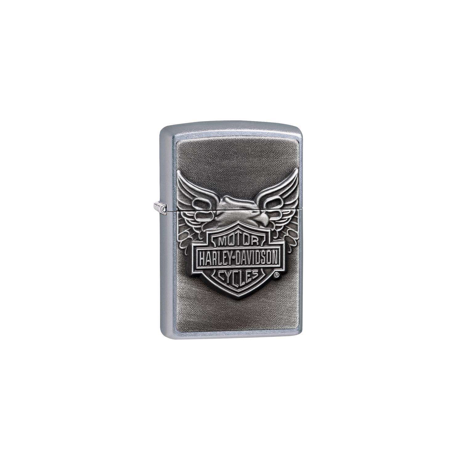 Zippo Silver Harley Davidson Iron Eagle Lighter 1 pk - Ace Hardware