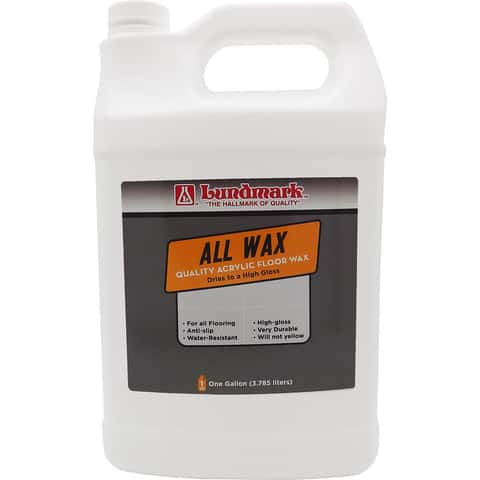 Lundmark All Wax High Gloss Anti-Slip Floor Wax Liquid 1 gal - Ace Hardware