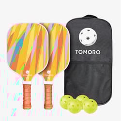 TOMORO 11mm F3 Vitality Orange Pickleball Paddles Set