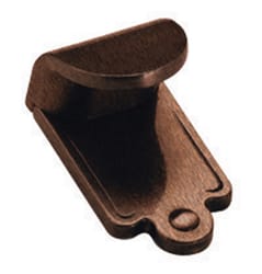 Amerock Inspirations Collection Pull Cup Flush Pull Oil-Rubbed Bronze 1 pk