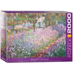 Eurographics Monet's Garden Jigsaw Puzzles Multicolored 2000 pc