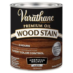 Varathane Premium Semi-Transparent American Walnut Oil-Based Urethane Modified Alkyd Wood Stain 1 qt