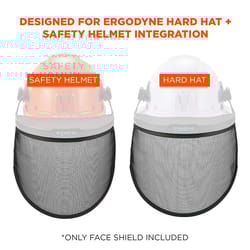 Ergodyne Skullerz Face Shield Black