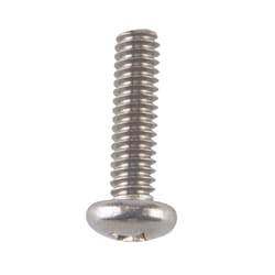 HILLMAN No. 1/4-20 X 1 in. L Phillips Flat Head Stainless Steel Machine Screws 100 pk