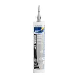 White Lightning Silicone Rubber All-Purpose Gray Silicone Rubber All Purpose Sealant 10 oz