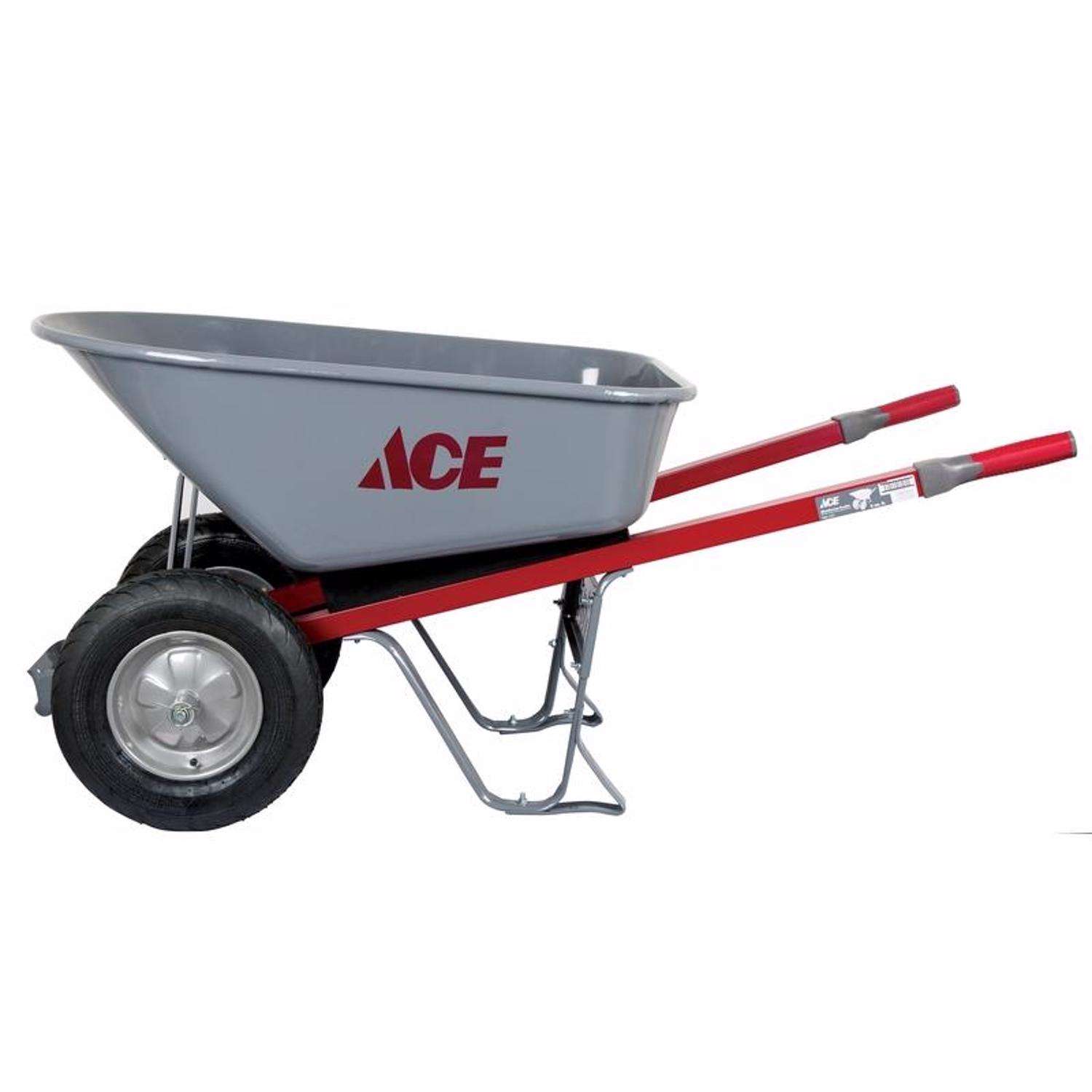 Craftsman double deals wheel wheelbarrow