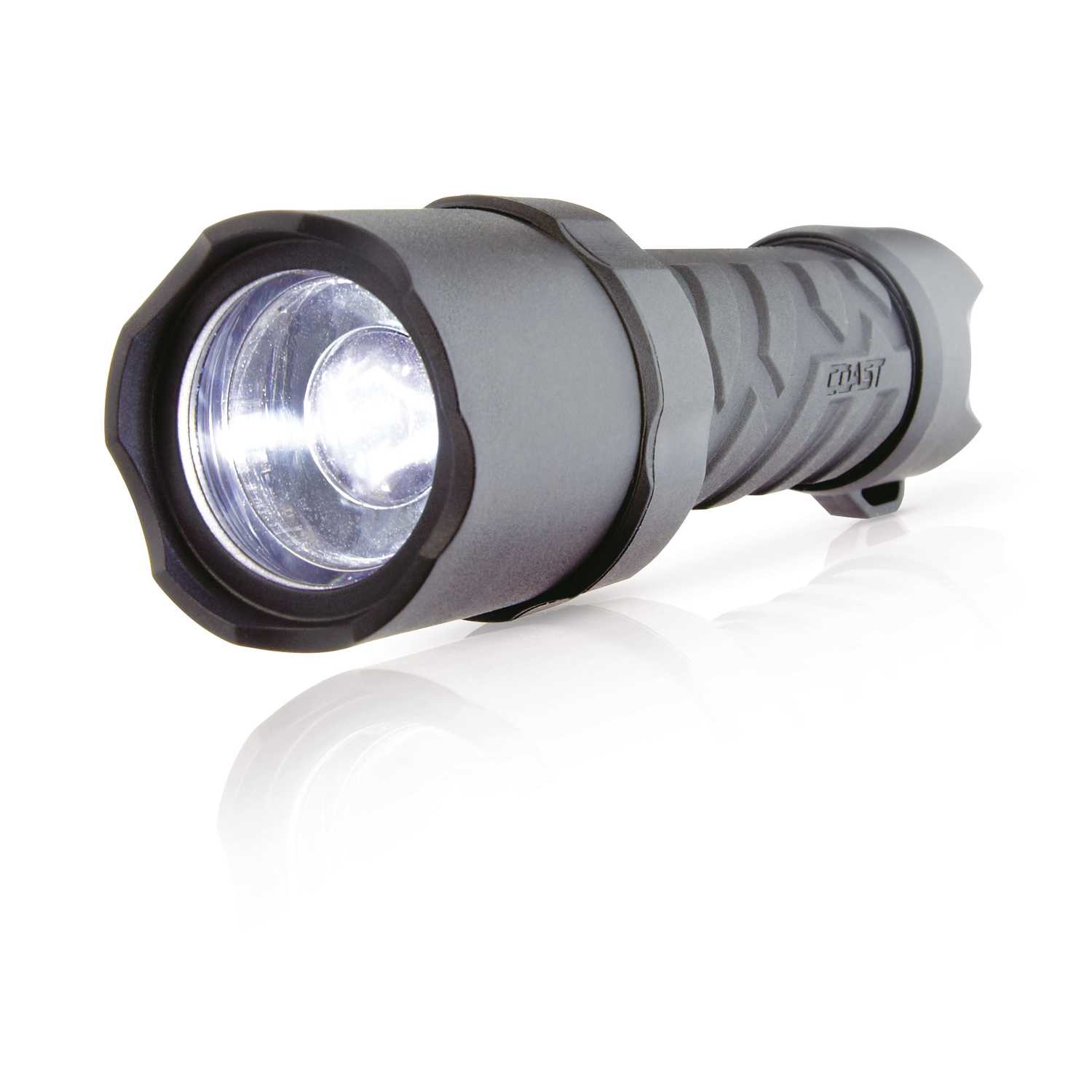 Coast Polysteel 400 375 lumens Black LED Flashlight AAA Battery Ace