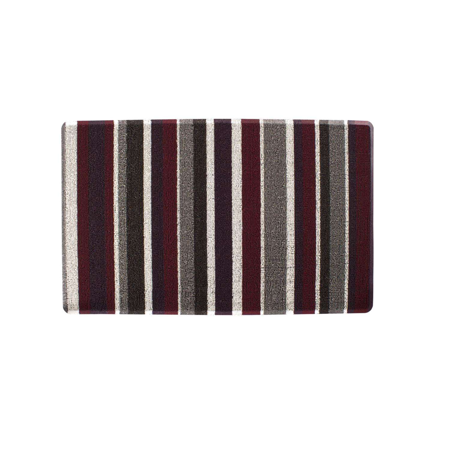 Ritz 18 in. L X 29 in. W Red Tufted Door Mat Ace Hardware