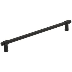 Amerock Destine Contemporary Rectangle Cabinet Pull 8-13/16 in. Matte Black 1 pk