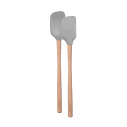 Tovolo FlexCore Oyster Gray Silicone Spatula & Spoonula