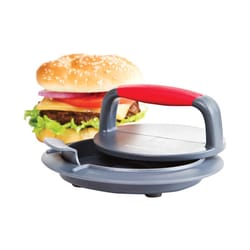 Progressive Prepworks Gray/Red Plastic Burger Press 1 Burger