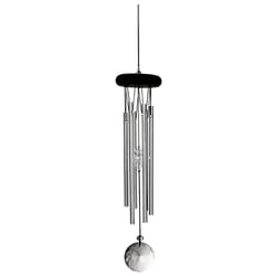 Woodstock Chimes Aluminum/Wood 16 in. Wind Chime