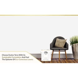 Evolve Terra Satin Hazy Horizon Paint and Primer Interior 1 gal