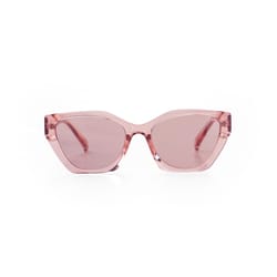 Optimum Optical Women's Pink Frame Pink Lens Sunglasses