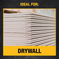 DeWalt 9 in. L X 9 in. W 240 Grit Aluminum Oxide Drywall Sandpaper 5 pk