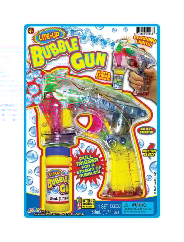 clear bubble gun