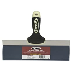 Hyde Pro Project Blue Steel Taping Knife 12 in. W X 9.3 in. L