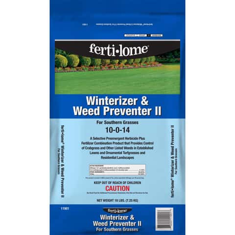 Ferti-lome Winterizer Lawn Fertilizer For Multiple Grass Types 4500 sq ...