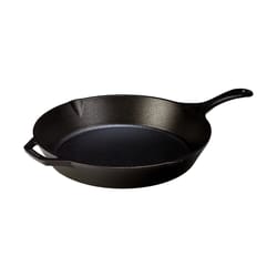 Lodge Wildlife Series Cast Iron Skillet 13.25 in. Black