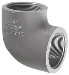 Charlotte Pipe Schedule 80 1/2 in. FPT X 1/2 in. D FPT PVC Elbow