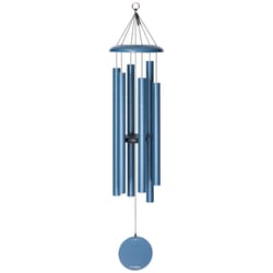 Corinthian Bells Blue Aluminum 44 in. Wind Chime