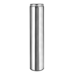 Selkirk 8 in. D X 24 in. L Stainless Steel Chimney Pipe