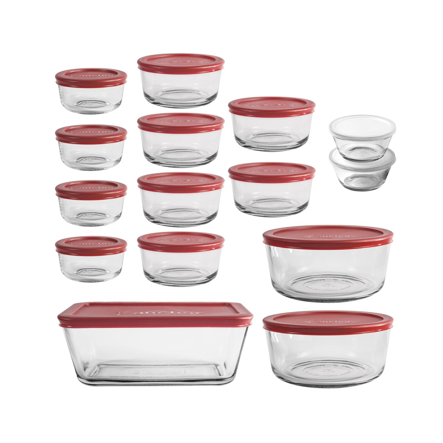 TrueSeal Glass Food Storage Set
