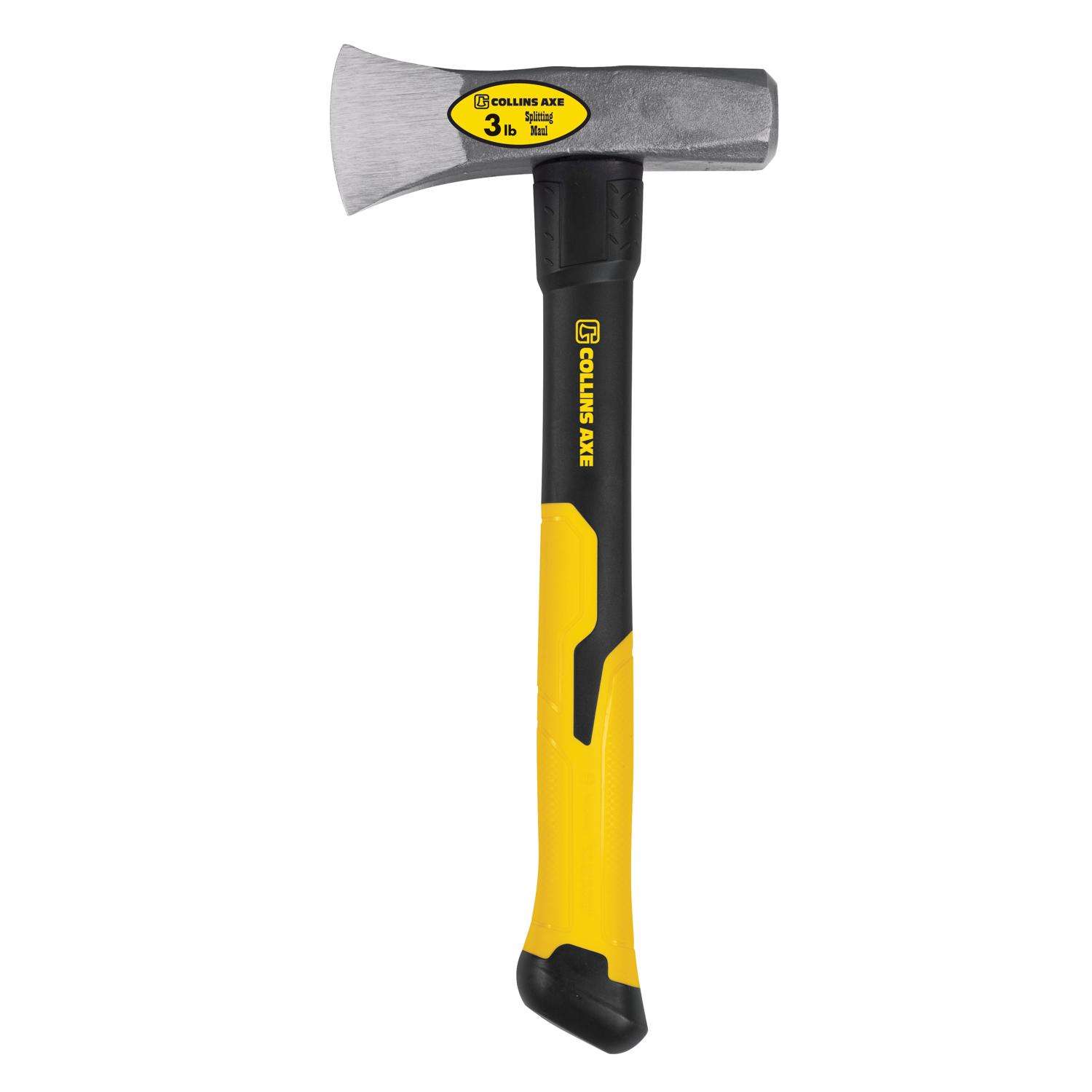 Collins 3 lb Splitting Maul 16 in. Fiberglass Handle Ace Hardware