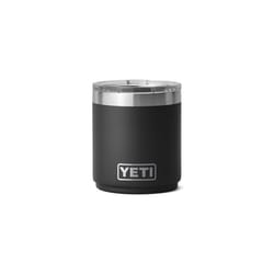 YETI Rambler 10 oz Black BPA Free Lowball 2.0 Tumbler with MagSlider Lid