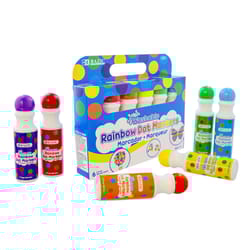 Bazic Products Assorted Round Tip Washable Marker 6 pk