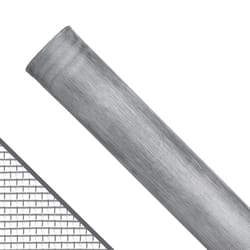 Saint-Gobain ADFORS 24 in. W X 100 ft. L Silver Aluminum Insect Screen Cloth