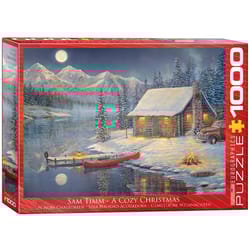 Eurographics A Cozy Christmas Jigsaw Puzzle Multicolored 1000 pc