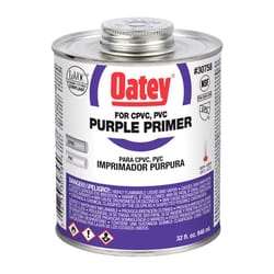 Oatey Purple Primer For CPVC/PVC 32 oz