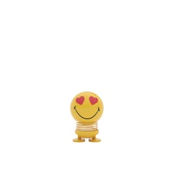 Hoptimist Smiley Love Decorative Figurine ABS Plastic/Steel 1 pk