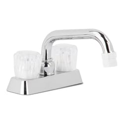 LDR Two Handle Chrome Laundry Faucet