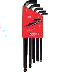 Eklind Stubby-Ball-Hex-L Assorted SAE Stubby Ball End Hex Key Set 13 pc
