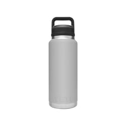 YETI Rambler 36 oz Granite Gray BPA Free Bottle with Chug Cap