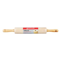 Good Cook 10 in. L X 3.5 in. D Wood Rolling Pin Natural