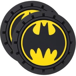 Plasticolor Batman Black/Yellow Coaster 2 pk